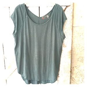 Zella short sleeve scoop neck xl